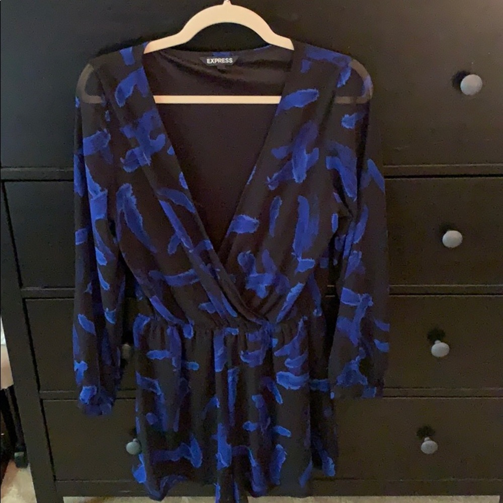 Blue Feather Express Short Romper